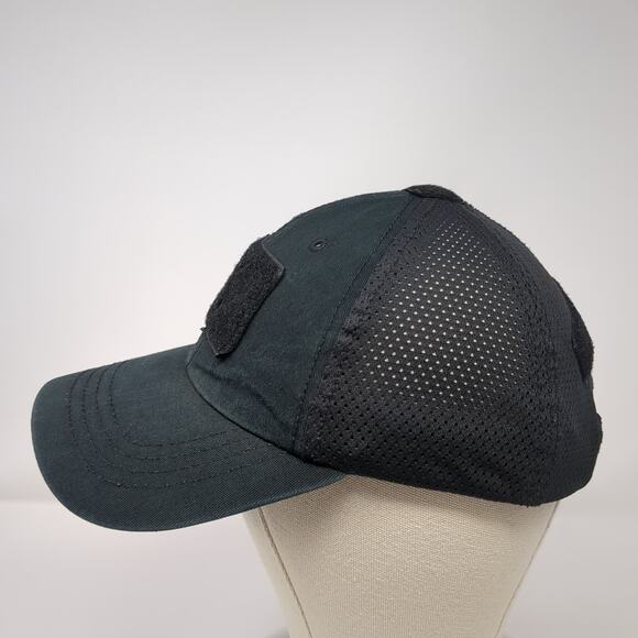 Condor Strapback Baseball Cap Black One Size Adjustable Breathable 6 Panel - Picture 3 of 10